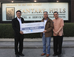 Cape & Kantary Hotels Donates 300,000 Baht to SOS Children’s Villages Thailand